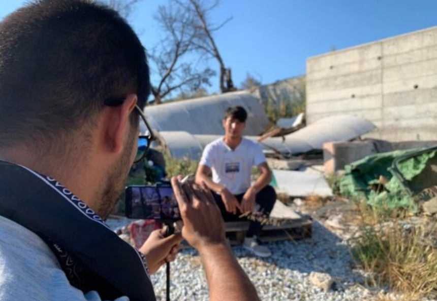 Bild zur Sendereihe Places of Hope and Grief – Lesbos