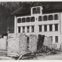 Theoriegebäude Bau ab 1938 Abbruch Stadel_04
