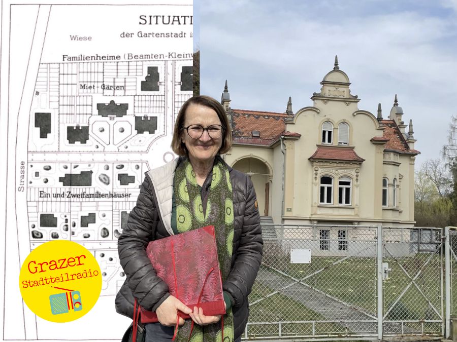 Bild zur Sendereihe Grazer Stadtteilradio #12 – Historisches Sattgrün in der Gartenstadt