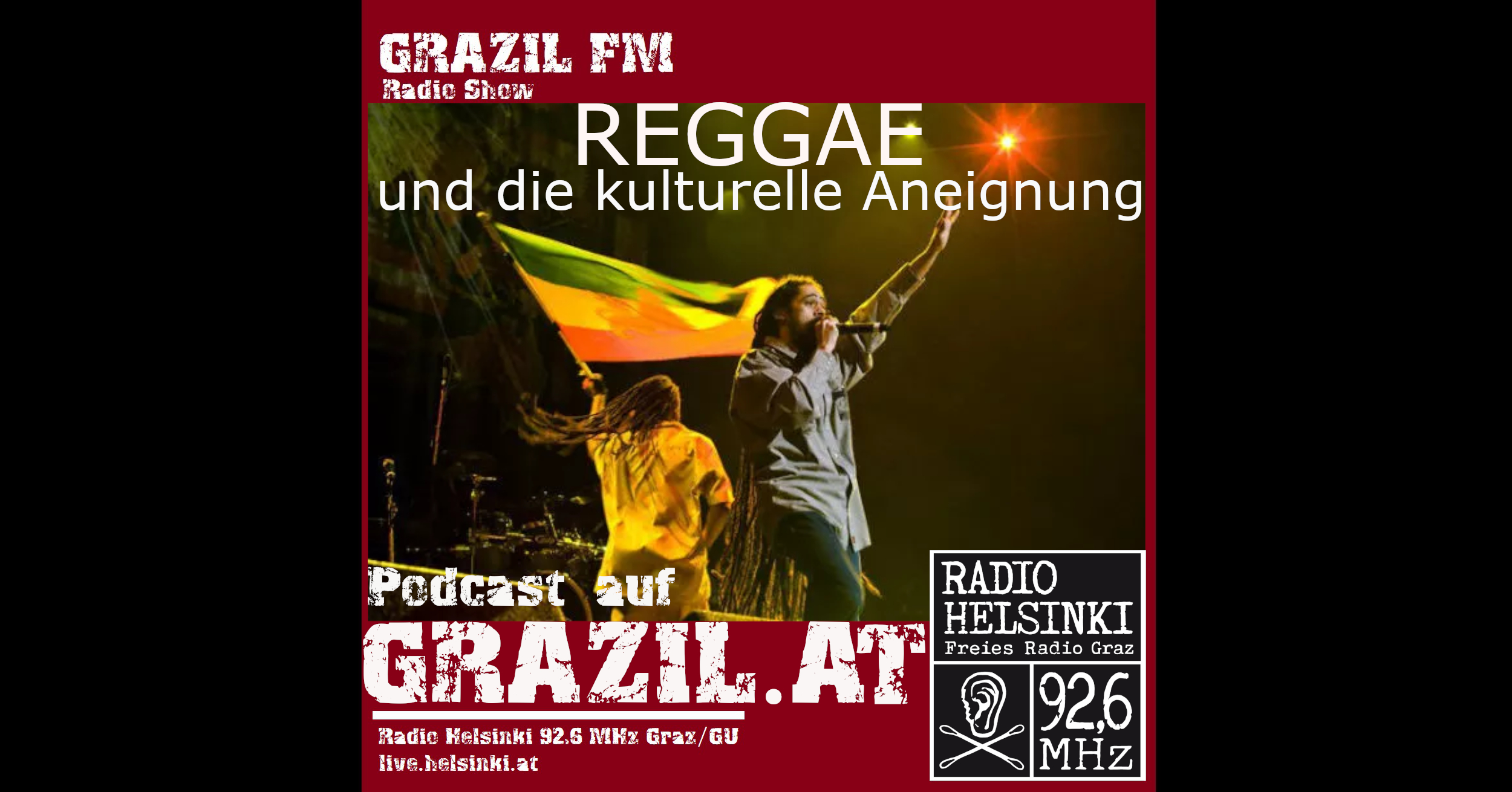 Bild zur Sendereihe grazil FM – Reggae und die kulturelle Aneignung