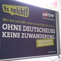 oevp wahlplakat: das erste auslaenderfeindliche plakat des wahlkampf 2008 - oevp wahlplakat: das erste auslaenderfeindliche plakat des wahlkampf 2008 oevp wahlplakat: das erste auslaenderfeindliche plakat des wahlkampf 2008 - oevp wahlplakat: das erste auslaenderfeindliche plakat des wahlkampf 2008