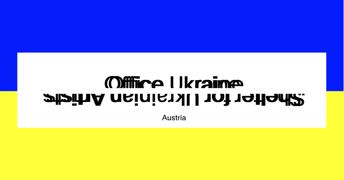 Bild zur Sendereihe Office Ukraine – Three Years of Supporting Ukrainian Artists