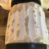 Säulentrommel mit Glanzstuck Gerash_Jordanien Säulentrommel mit Glanzstuck Gerash_Jordanien