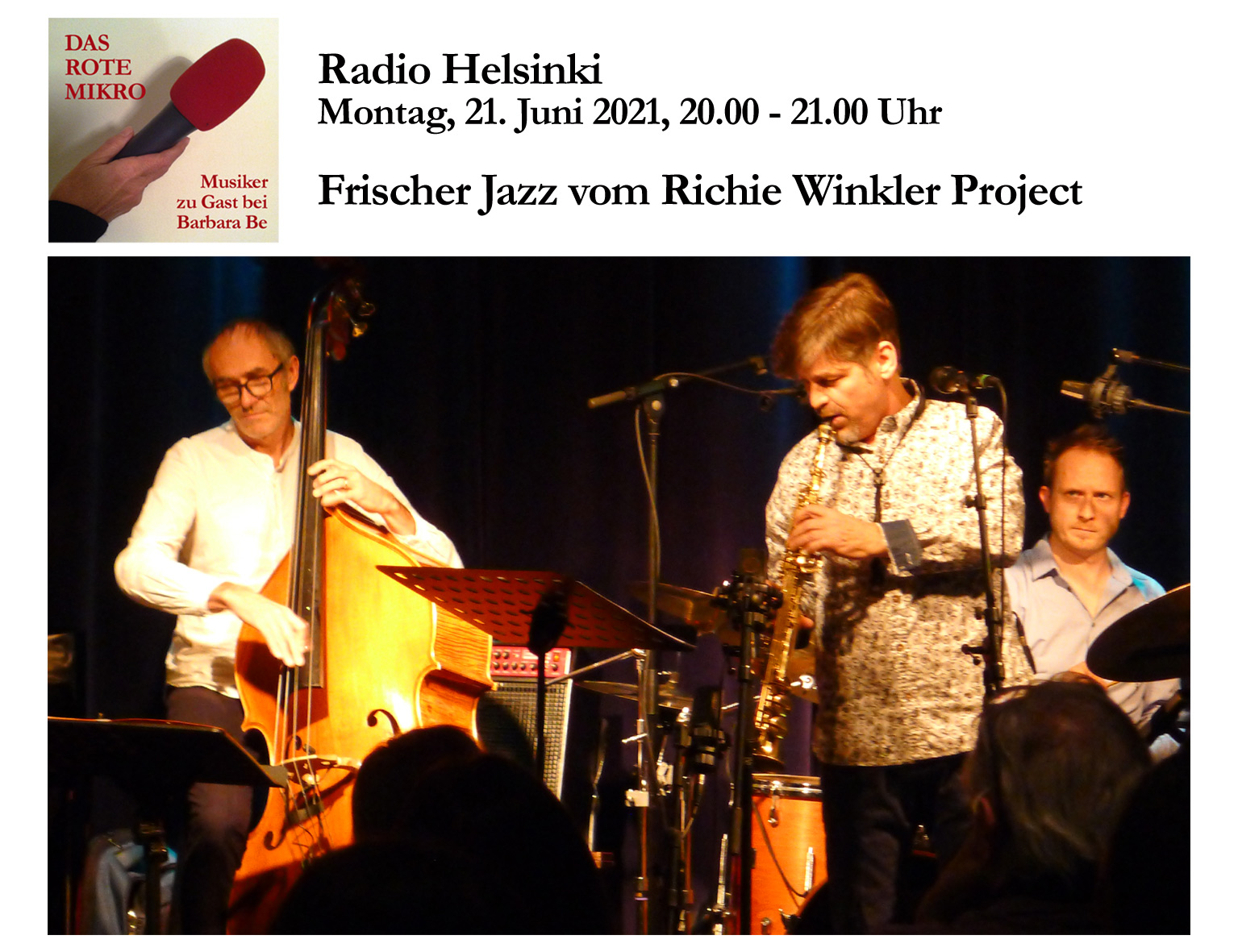 Bild zur Sendereihe Frischer Jazz vom Richie Winkler Project