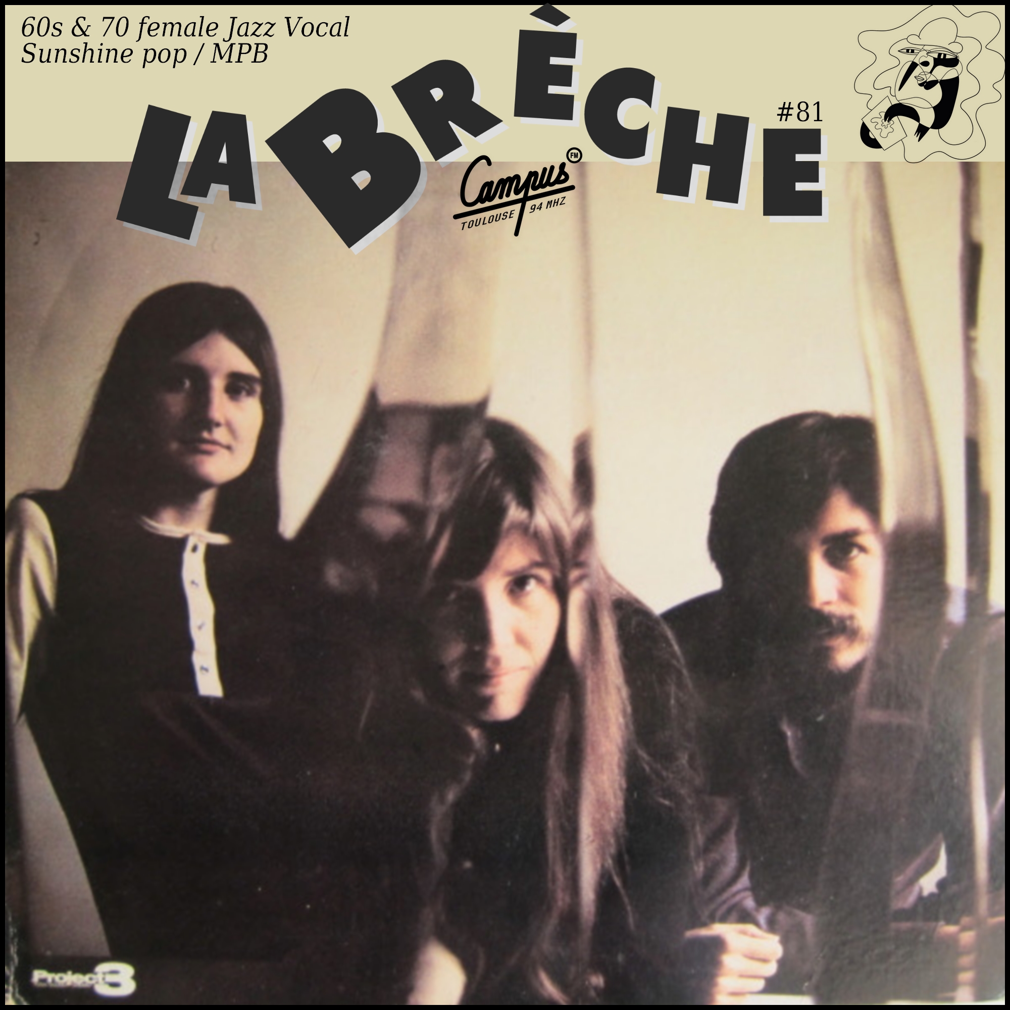 Bild zur Sendereihe La brèche #81 ❤️ Vocals in Love ❤️ (60s & 70s Female Jazz Vocals / Sunshine Pop / MPB)