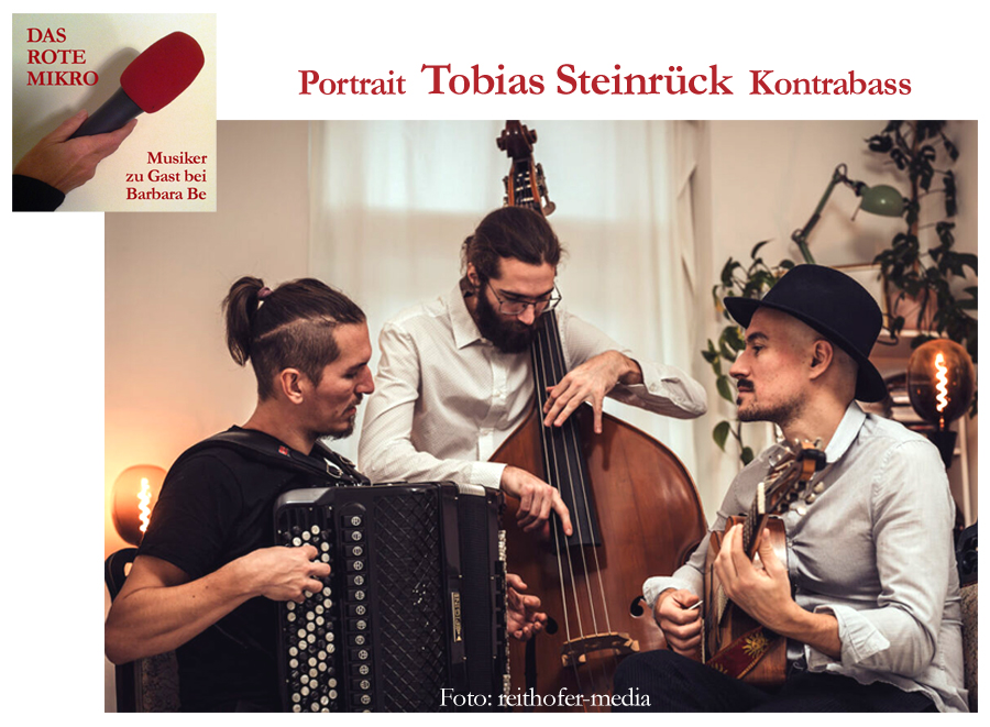 Bild zur Sendereihe Portrait Tobias Steinrück, Kontrabassist