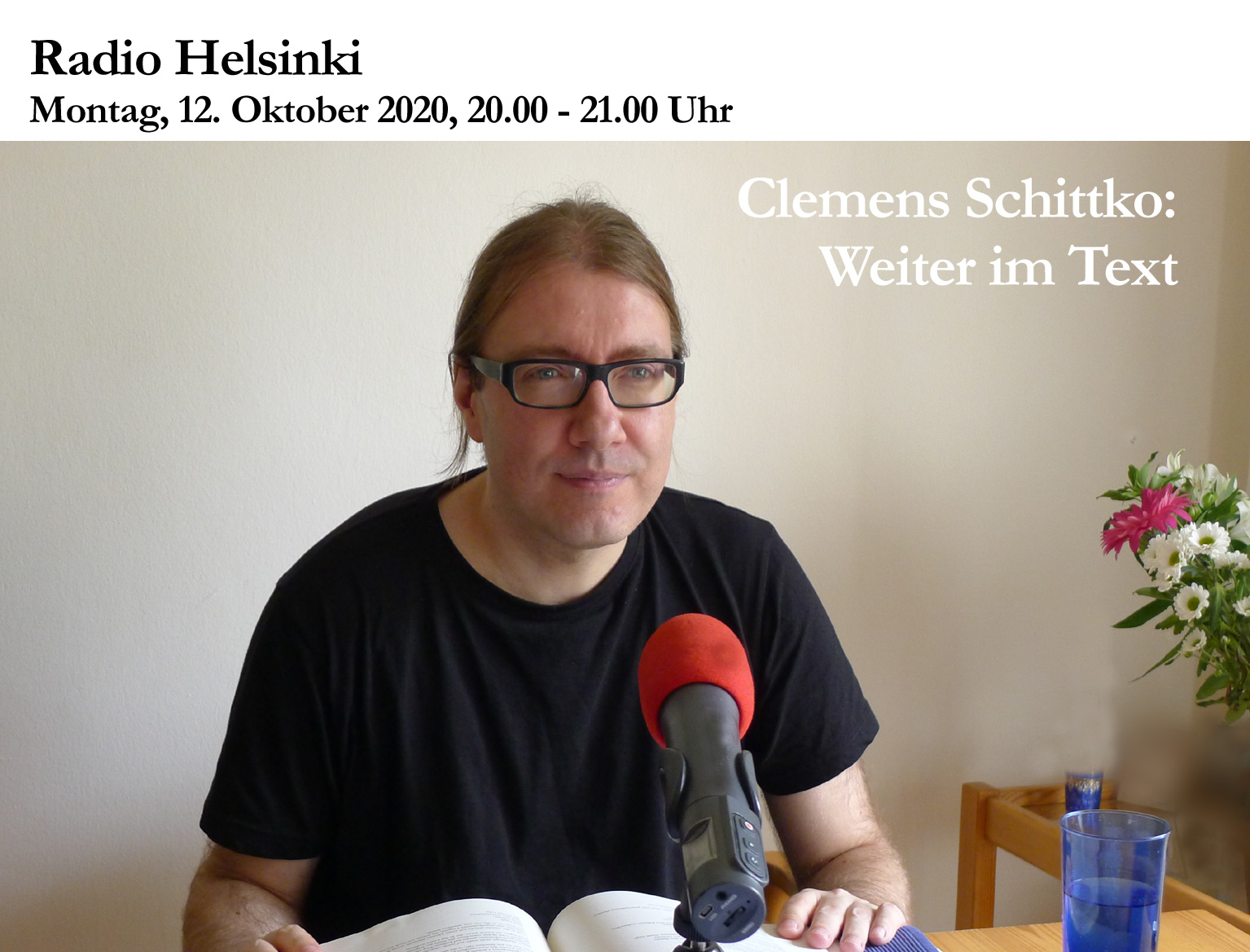 Bild zur Sendereihe Clemens Schittko: Weiter im Text!