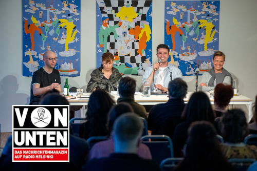 Bild zur Sendereihe „Konferenz für Enteignung“ im Forum Stadtpark