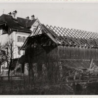 Theoriegebäude Bau ab 1938 Abbruch Stadel_02